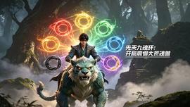先天九魂环：开局震慑大荒魂兽